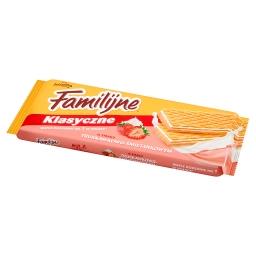 Klasyczne wafle o smaku truskawkowo-śmietankowym 180...