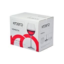 Komplet 6 sztuk kieliszków do wina czerwonego 350 ml VENEZIA