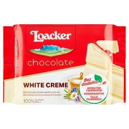 Biała czekolada z kremowym nadzieniem mlecznym i chrupiącym waflem 55 g