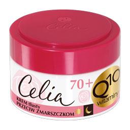 Celia Q10 przeciwzmarszczkowy krem tłusty 70+ z kolagenem 50 ml