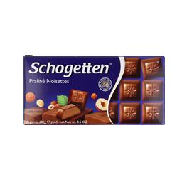 Bombons de chocolate, praleine