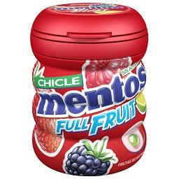 Mentos gum bottle red fruit-lime
