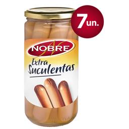 Salsichas extra suculentas