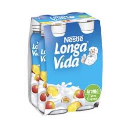 Iogurte líquido frutos tropicais