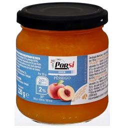 Doce de pêssego s/ açúcar adicionado