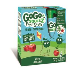 Gogo SqueeZ Snack de Maçã