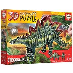 Puzzle 3D Stegosauros