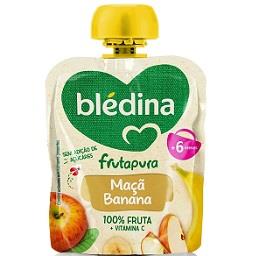 Frutapura maçã e banana