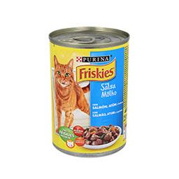 Comida húmida para gato adulto com salmão, atum e le...