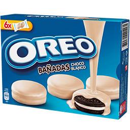 Bolachas, cobertura com chocolate branco