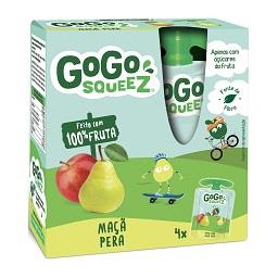 Gogo SqueeZ Snack Maçã e Pera