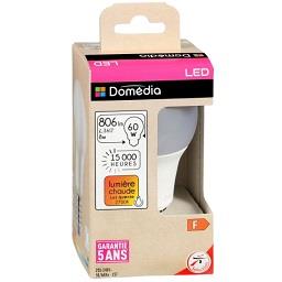 Lâmpada LED Formato Clássico 8W E27 220-240V