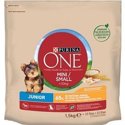 Ração seca de frango cão júnior com menos de 10 kg