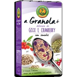 Granola + deliciosa goji e cranberry