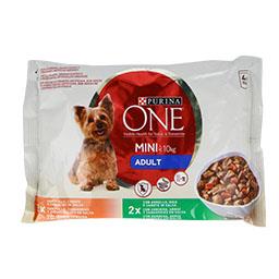 Comida húmida para cão em saquetas de frango/borrego