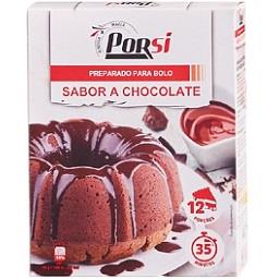 Preparado de bolo de chocolate