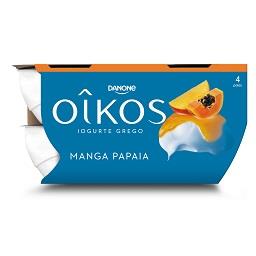 Iogurte oikos manga papaya