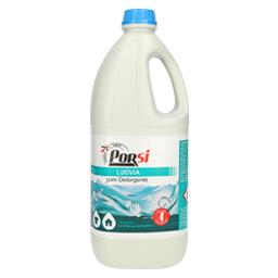Lixívia com detergente