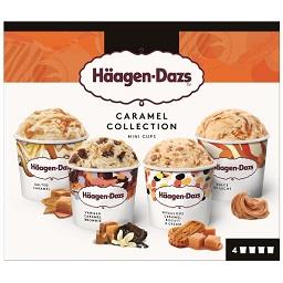 Gelado mini-cups caramel attraction