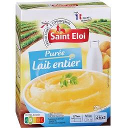 Puré de batata com leite