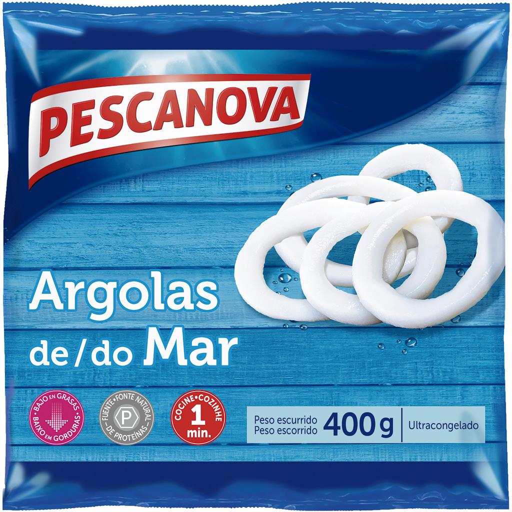 Argolas do Mar Ultracongeladas, emb. 400 gr