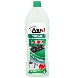 Creme de limpeza com lixívia
