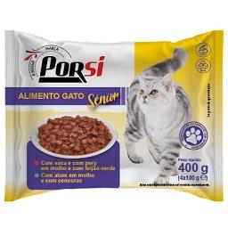 Comida húmida para gato sénior