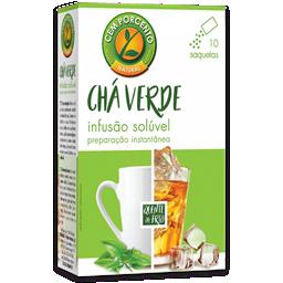 Chá solúvel verde