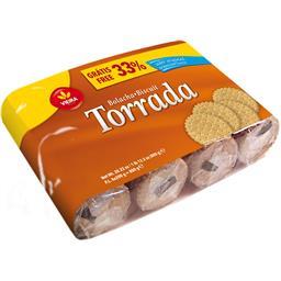 Bolacha torrada 800g 33% grátis
