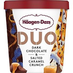 Gelado pint duo dark chocolate & salted caramel