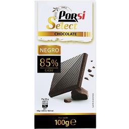 Tablete de chocolate negro 85% cacau