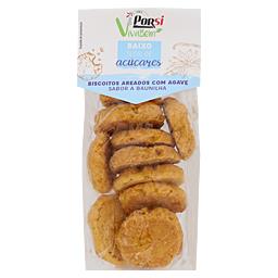 Biscoitos integrais baunilha e agave