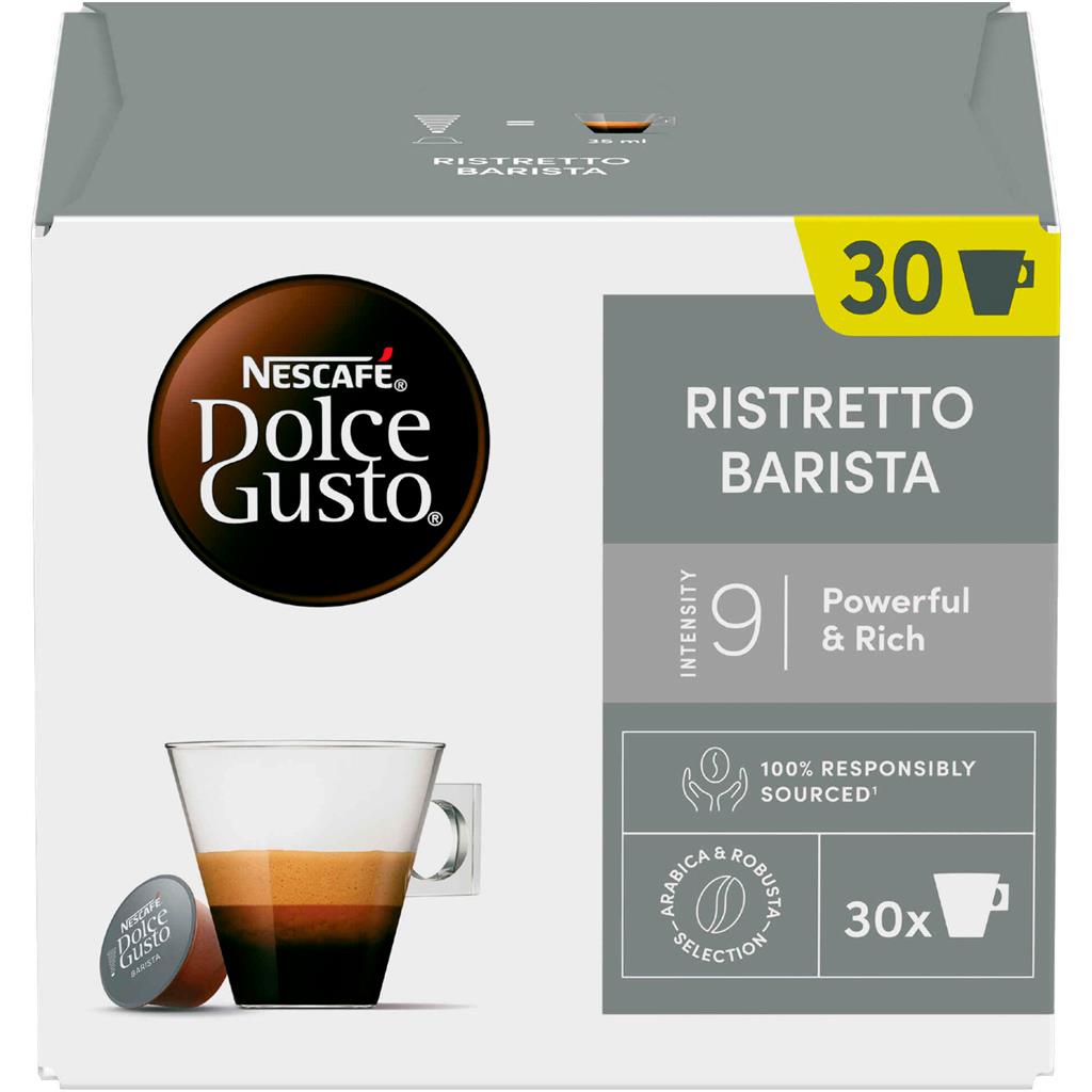 Cápsulas de Café Ristretto Barista Int 9, emb. 30 un Nescafé
