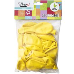 Balões latex amarelos
