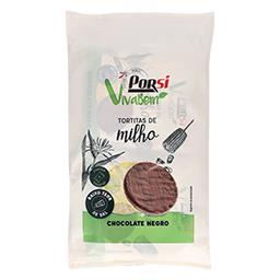 Tortitas milho chocolate negro