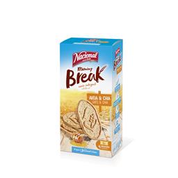 Bolacha de aveia e chia