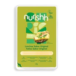 Fatias de especialidade vegan nurishh original