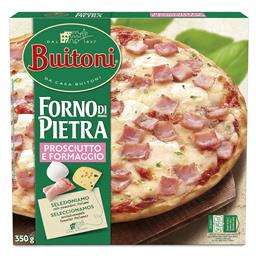 Pizza forno de pietra prosciutto e formaggio