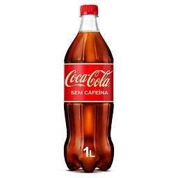 Coca-cola sem cafeína pet 1 ltr individual unidad