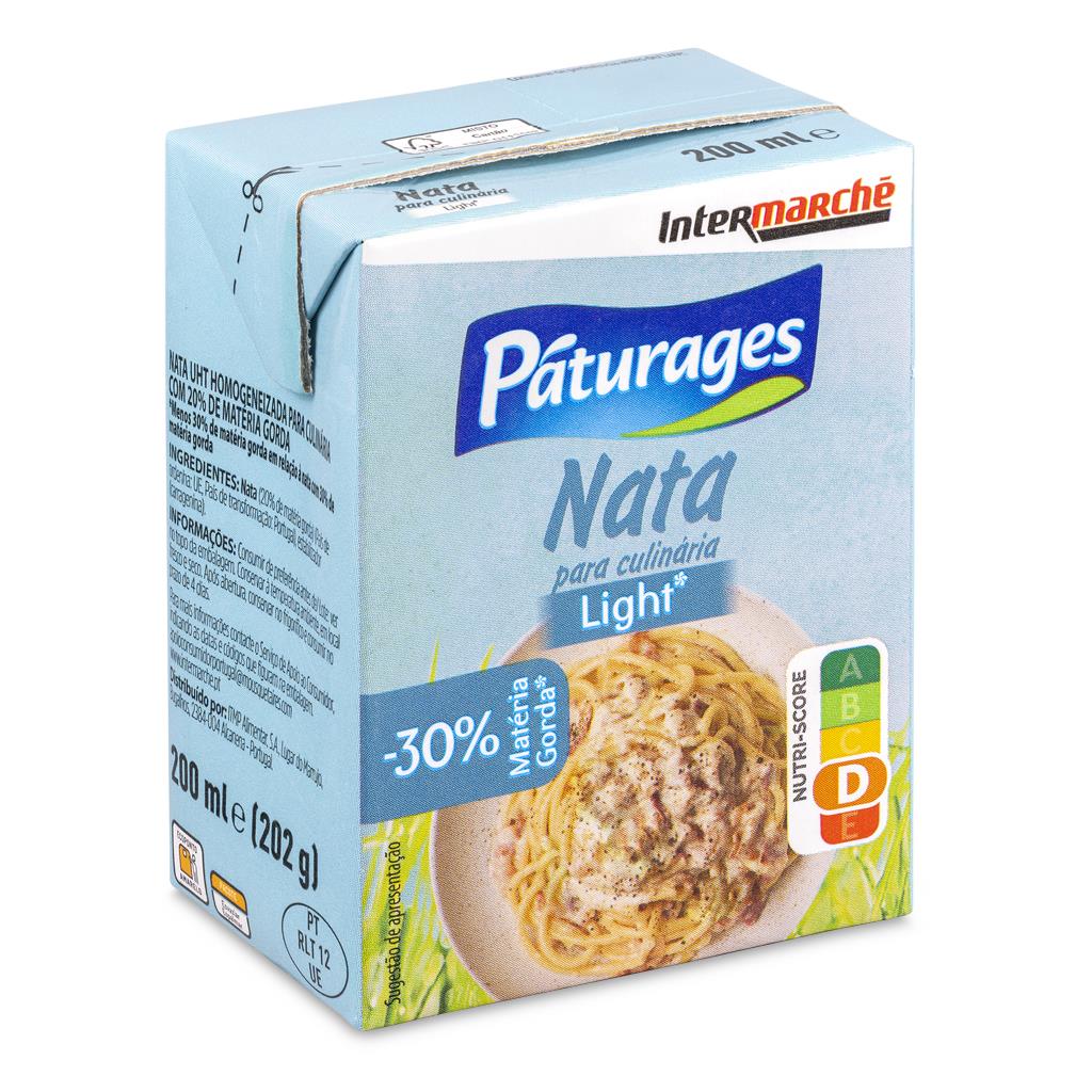 Nata Uht Light para Culinária 200ml