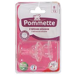 Tetinas Silicone Tamanho 2