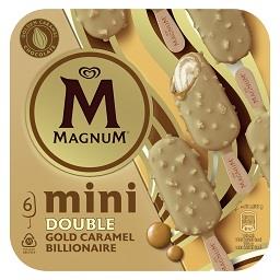Gelados Magnum Mini Double Gold Caramel billionaire