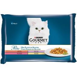 Comida Húmida para Gato Finos Pedaços em Gelatina