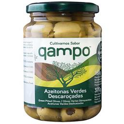 Azeitona verde descaroçada frasco