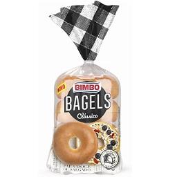 Bimbo® bagels clássico 4 un.