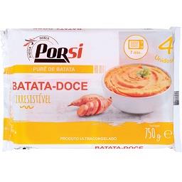 Puré batata doce