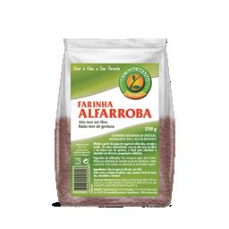 Cem porcento-farinha de alfarroba