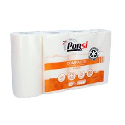 Rolo papel cozinha branco compacto