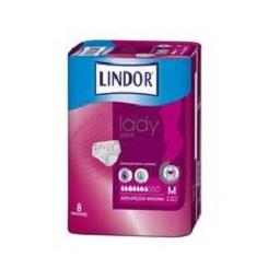 Cueca Incontinência Lindor Lady Maxi T.M 7 8Un