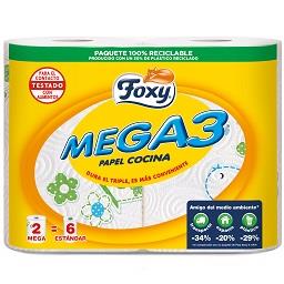 Rolos de Cozinha Mega 2 folhas